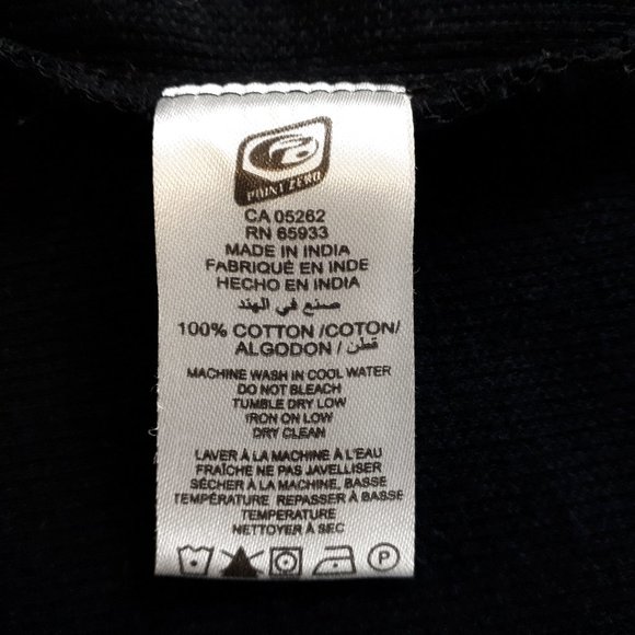 Point Zero Gold Edition Black Quarter-zip Sweater - Picture 15 of 15